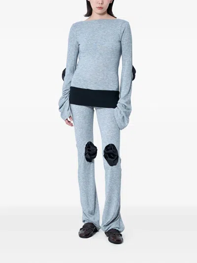 Sia Arnika Satin Knee-pad Trousers