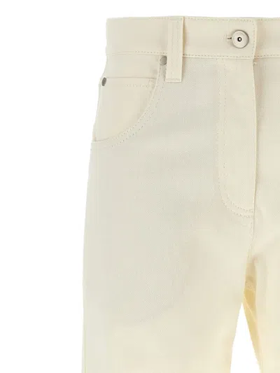 Brunello Cucinelli Monile Cropped Jeans