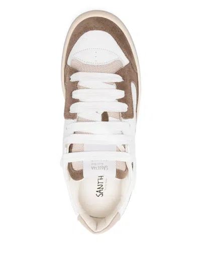 Santha Suede-panel Sneakers In Multi