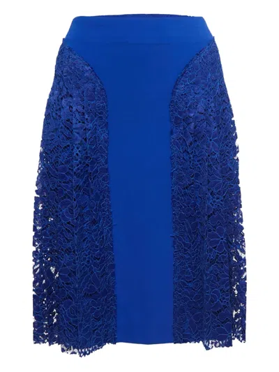 Pre-owned Joseph Lace-panel Skirt