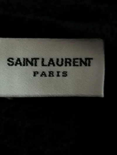 Pre-owned Saint Laurent Mesh Knit Mini Dress