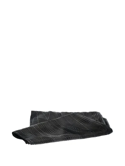 Pre-owned Giorgio Armani Crystal-embellished Scarf