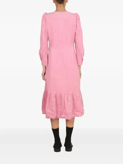Baum Und Pferdgarten Cashmere Rose Aleema Dress In Pink