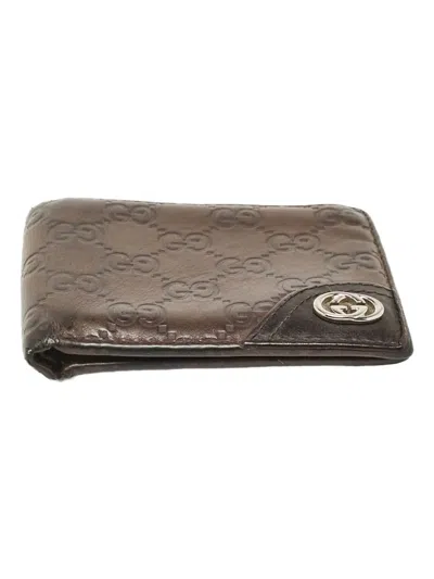 Pre-owned Gucci Ssima Wallet