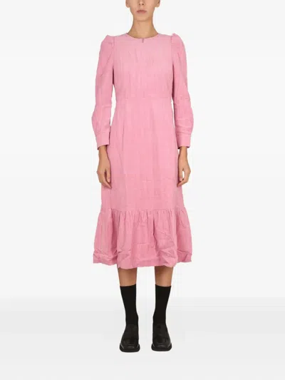 Baum Und Pferdgarten Cashmere Rose Aleema Dress In Pink