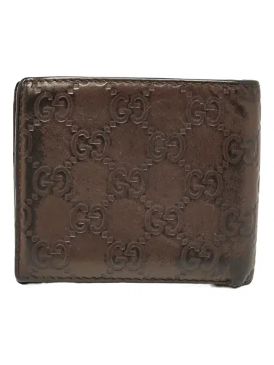 Pre-owned Gucci Ssima Wallet