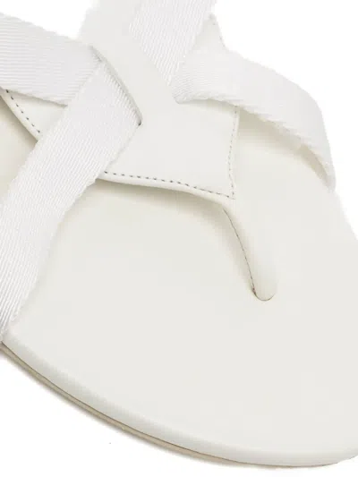 Pre-owned Hermes Leather Strap Sandals