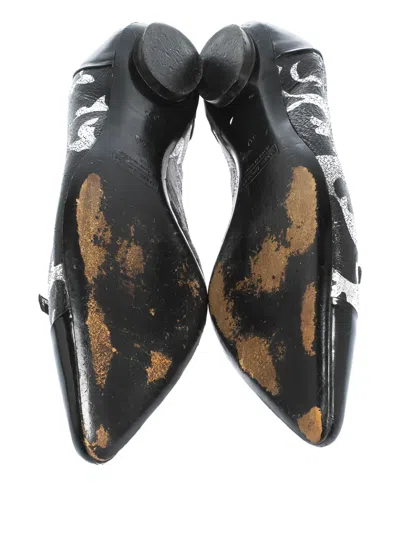 Pre-owned Marc Jacobs Pointed-toe Bow-detail Ballet Flats