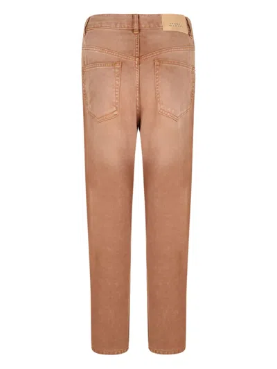 Isabel Marant Five-pocket Trousers In Brown