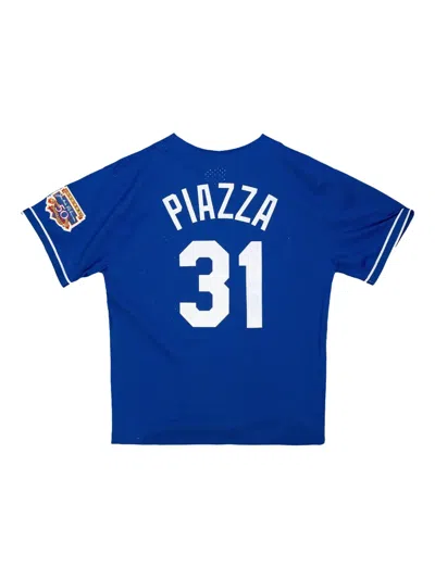 Mitchell & Ness La Dodgers 1997 Mike Piazza Jersey In Blue