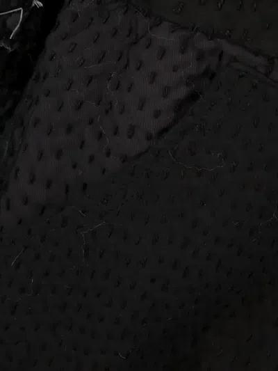 By Walid Patchwork Zip-up Hoodie In Black