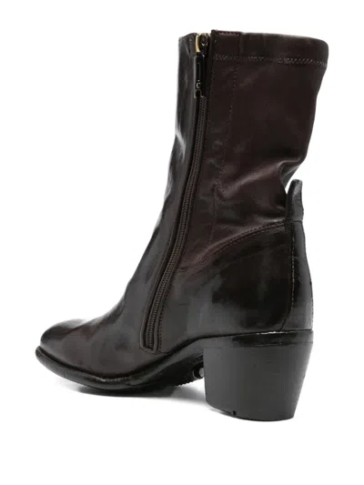 Lemargo 60mm Zipped Leather Ankle Boots In Multi