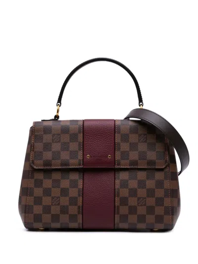 Pre-owned Louis Vuitton 2017 Damier Ebene Bond Street Satchel