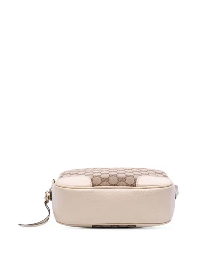 Pre-owned Gucci 2016-2025 Gg Canvas Bree Crossbody Bag