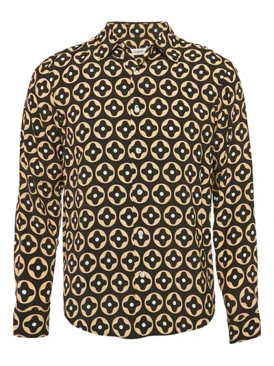 Pre-owned Sandro Geometric-print Shirt