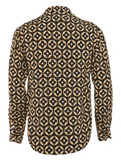 Pre-owned Sandro Geometric-print Shirt