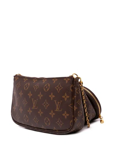 Pre-owned Louis Vuitton 2020 Monogram Multi Pochette Accessoires Satchel