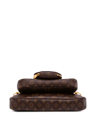 Pre-owned Louis Vuitton 2020 Monogram Multi Pochette Accessoires Satchel