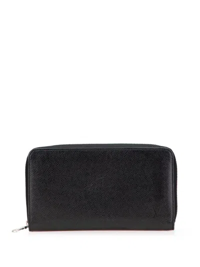 Pre-owned Louis Vuitton 2019 Taiga Zippy Organizer Wallet Long Wallets