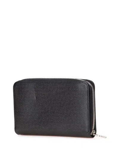 Pre-owned Louis Vuitton 2019 Taiga Zippy Organizer Wallet Long Wallets