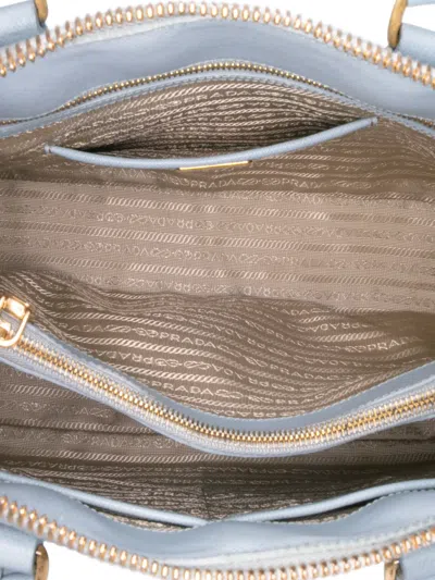 Pre-owned Prada 2010-2025 Large Saffiano Lux Promenade Satchel