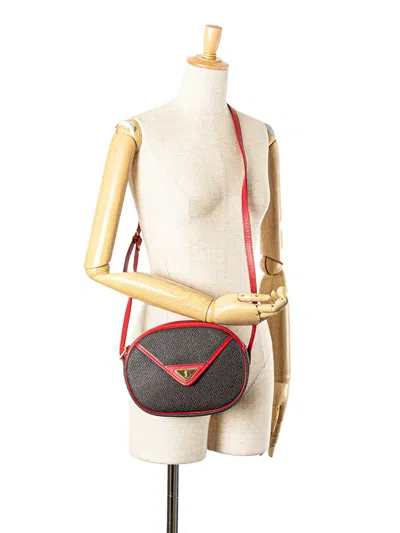 Pre-owned Saint Laurent 20th Century Coated Canvas Crossbody Bag