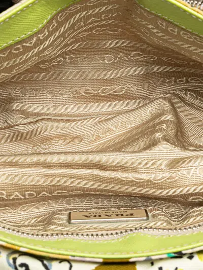 Pre-owned Prada 2000-2013 Tessuto Stampata Venezia Shoulder Bag