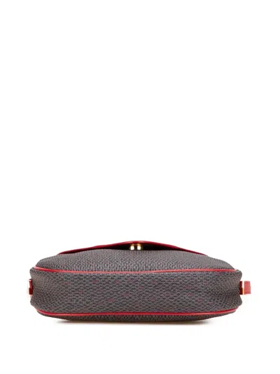 Pre-owned Saint Laurent 20th Century Coated Canvas Crossbody Bag