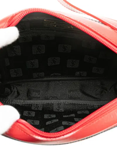 Pre-owned Saint Laurent 20th Century Coated Canvas Crossbody Bag