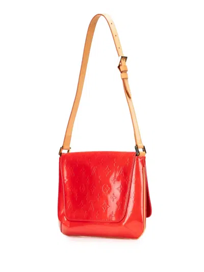 Pre-owned Louis Vuitton 2001 Monogram Vernis Thompson Street Shoulder Bag