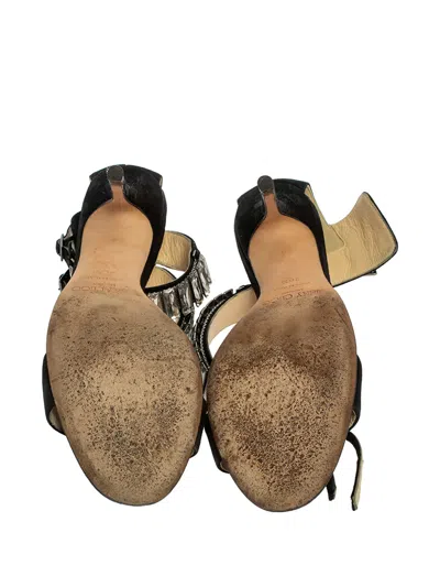 Pre-owned Jimmy Choo 115mm Leather Heeled Sandals