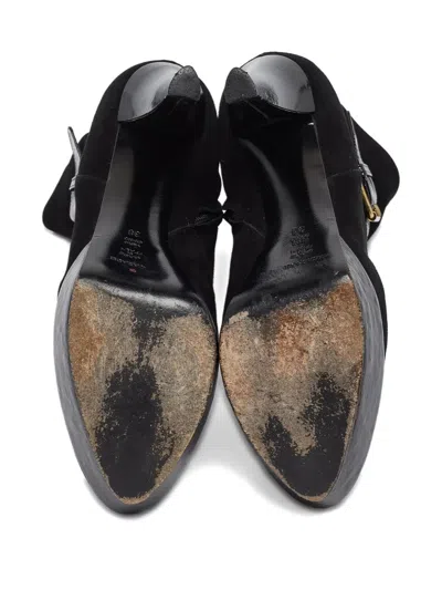 Pre-owned Casadei Vintage 110mm Leather Ankle Boots