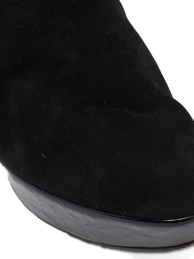 Pre-owned Casadei Vintage 110mm Leather Ankle Boots