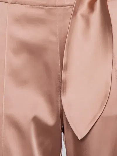 Pre-owned Simkhai Wraparound Satin Two-piece Set
