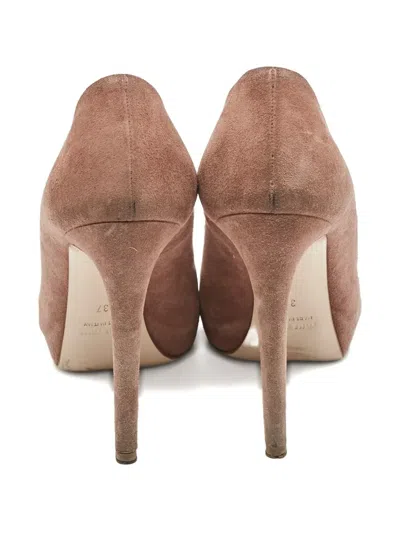 Pre-owned Miu Miu 115mm Crystal-embellished Pumps