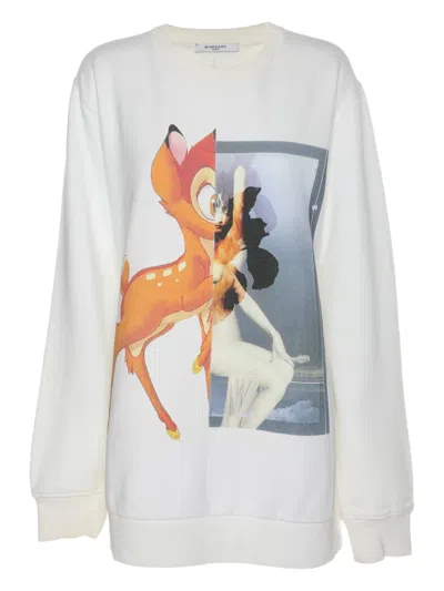 Pre-owned Givenchy X Disney Bambi-print Sweatshirt