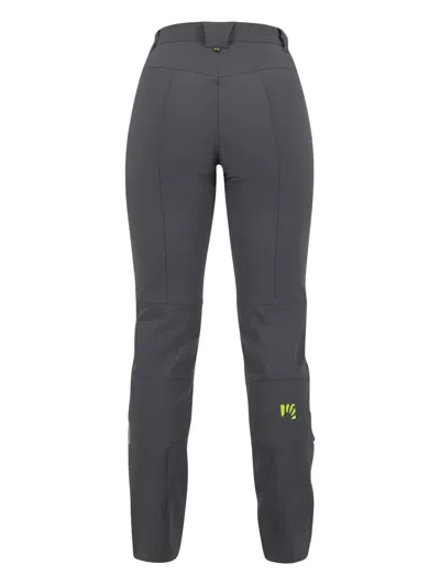 Karpos Zip-pockets Panel Sport Track Pants In Gray