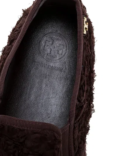 Pre-owned Tory Burch Rosette Slip-on Sneakers