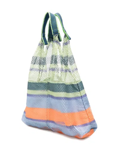Epice Elziver Striped-mesh Shoulder Bag