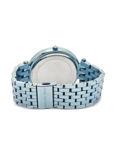 Pre-owned Michael Kors Darci 39mm In Gray