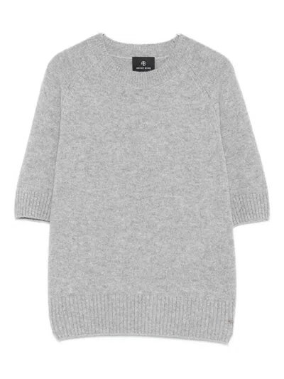 Anine Bing Cashmere Sweaters In Gray