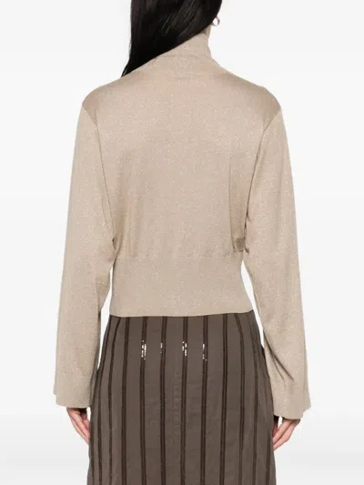 Brunello Cucinelli Zip-fastening Cardigan In Neutral