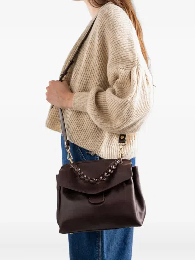 Officine Creative Woven-handle Satchel Bag