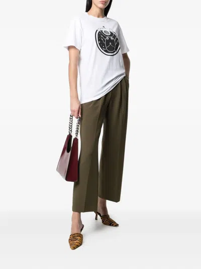 Swarovski Crystal-embellished T-shirt In White