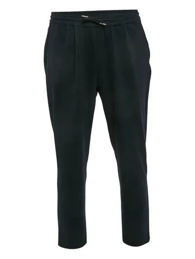 Pre-owned Sandro Drawstring-waist Trousers In Blue
