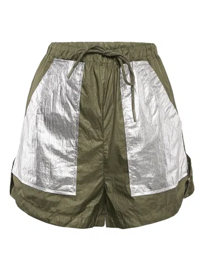 Pre-owned Ganni Panelled Shorts