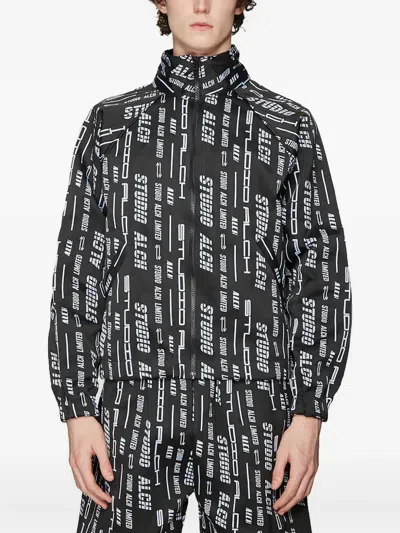 Studio Alch Logo-motif Track Jacket In Multi