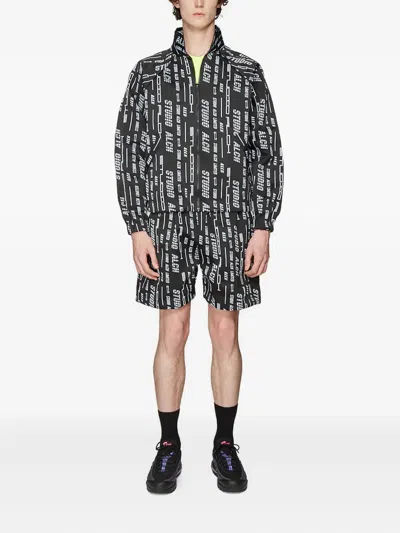 Studio Alch Logo-motif Track Jacket In Multi