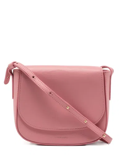 Pre-owned Mansur Gavriel Leather Crossbody Bag In Pink