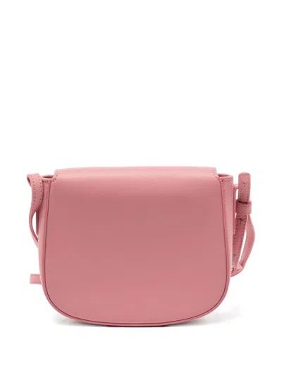 Pre-owned Mansur Gavriel Leather Crossbody Bag In Pink